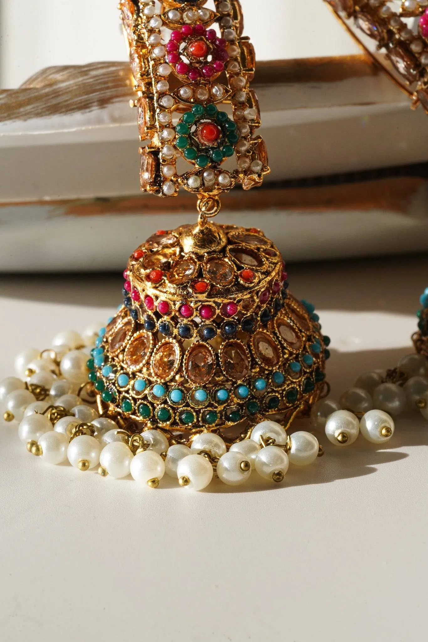 Roya - Jhumka Earrings