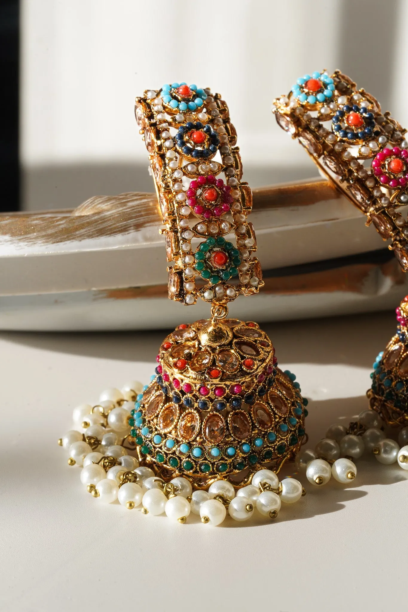 Roya - Jhumka Earrings