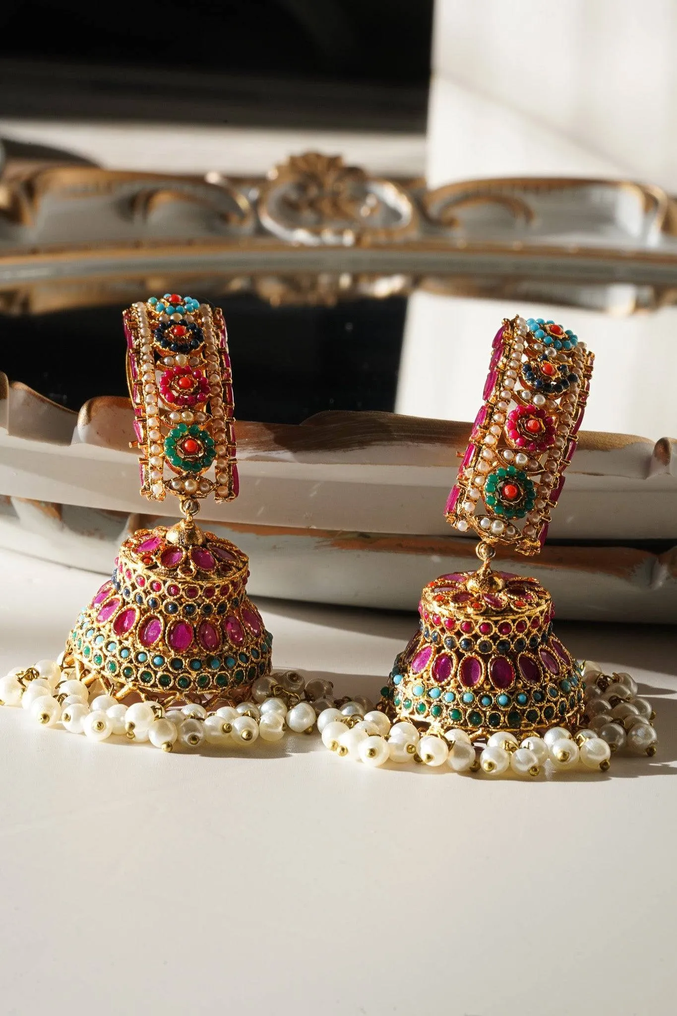 Roya - Jhumka Earrings
