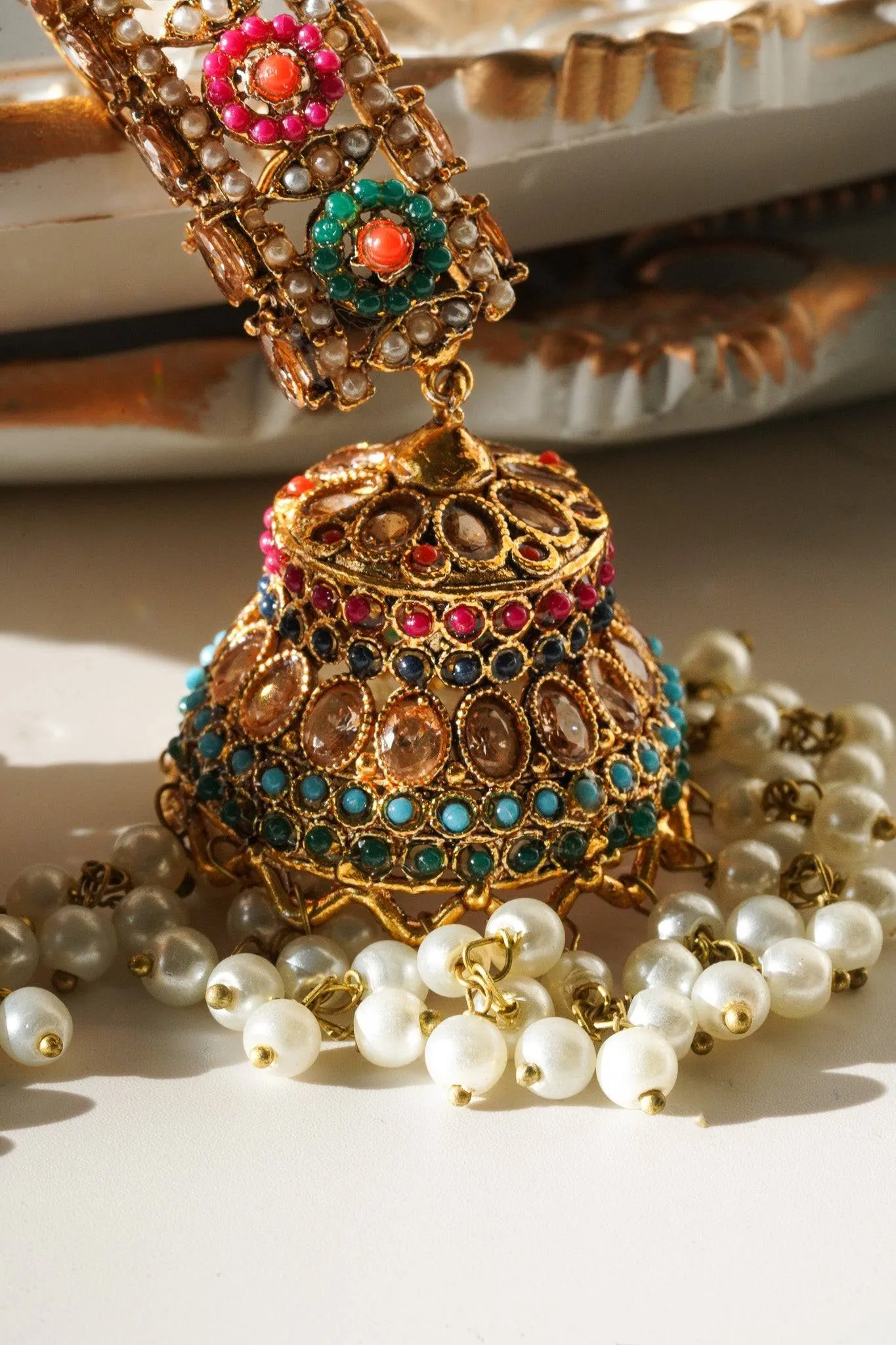 Roya - Jhumka Earrings