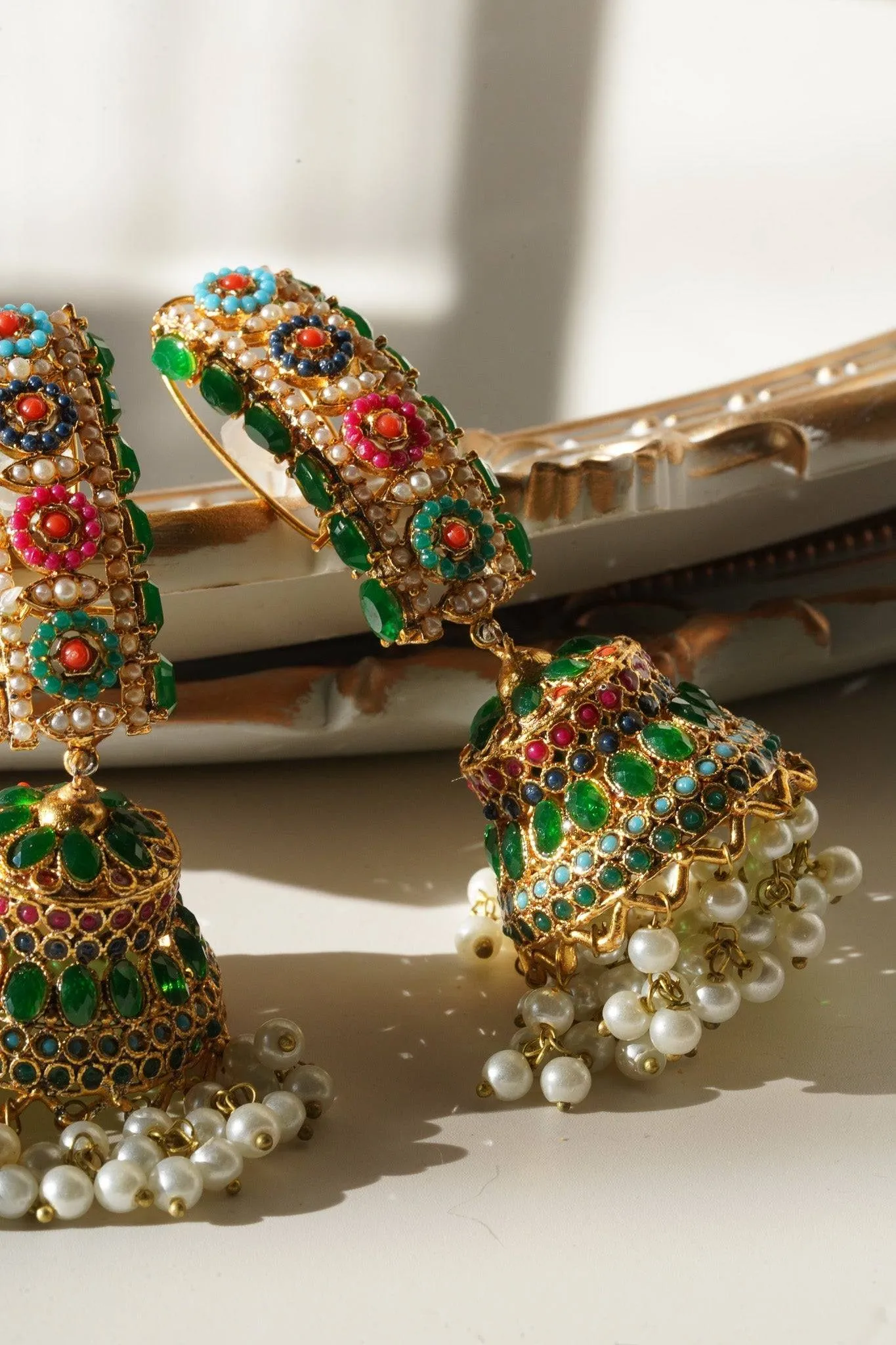 Roya - Jhumka Earrings
