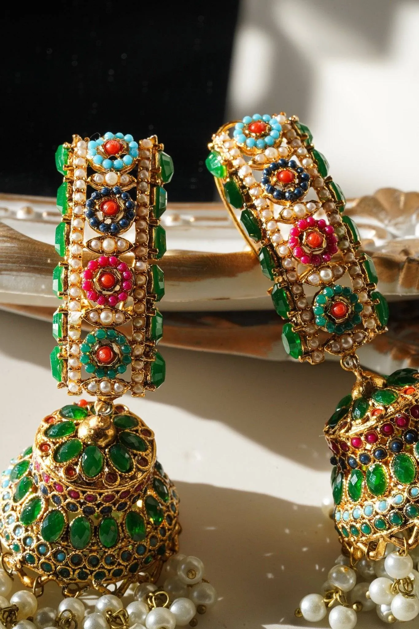 Roya - Jhumka Earrings