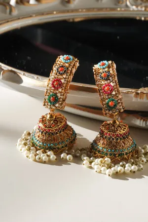 Roya - Jhumka Earrings