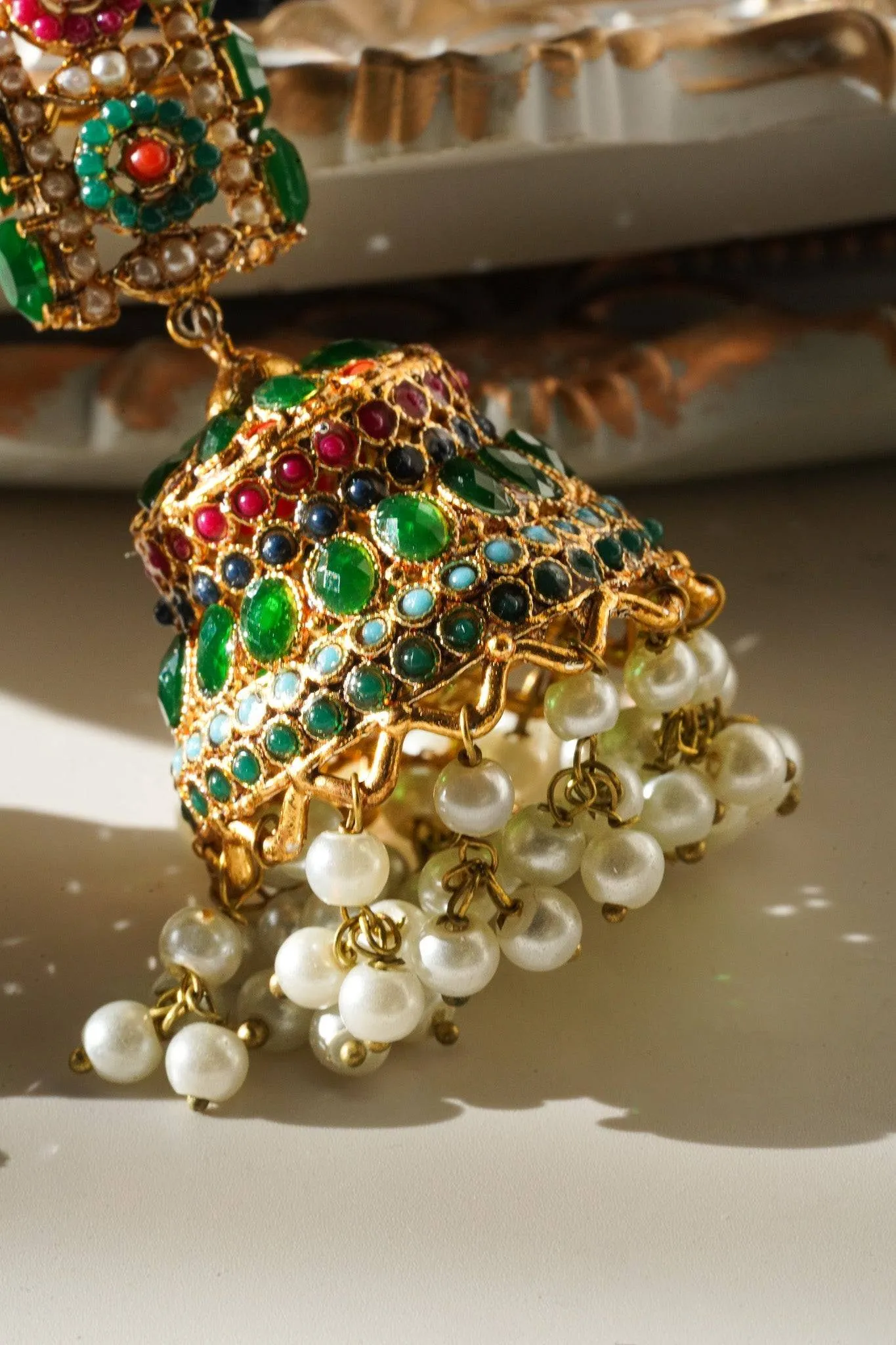 Roya - Jhumka Earrings