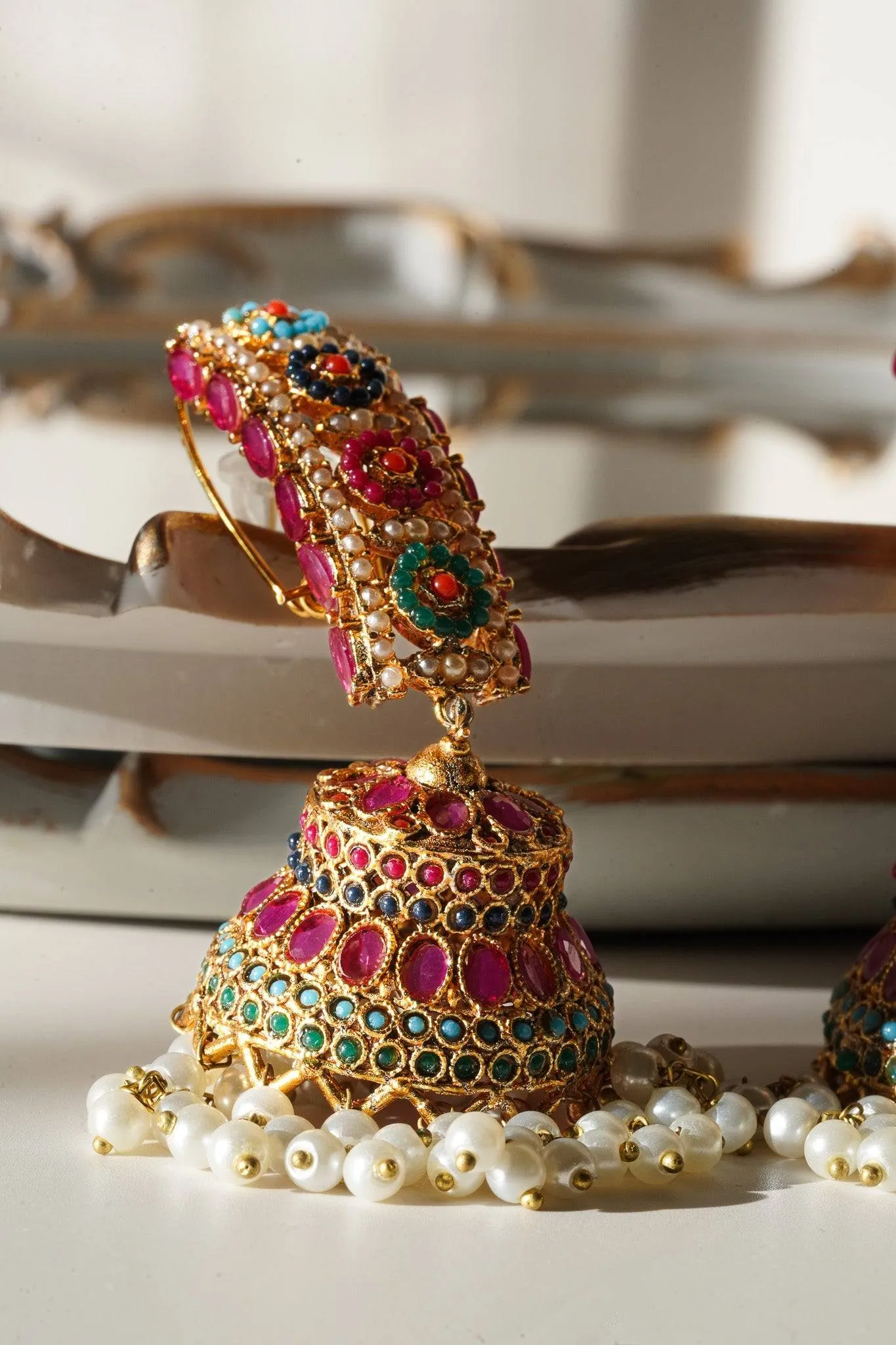 Roya - Jhumka Earrings