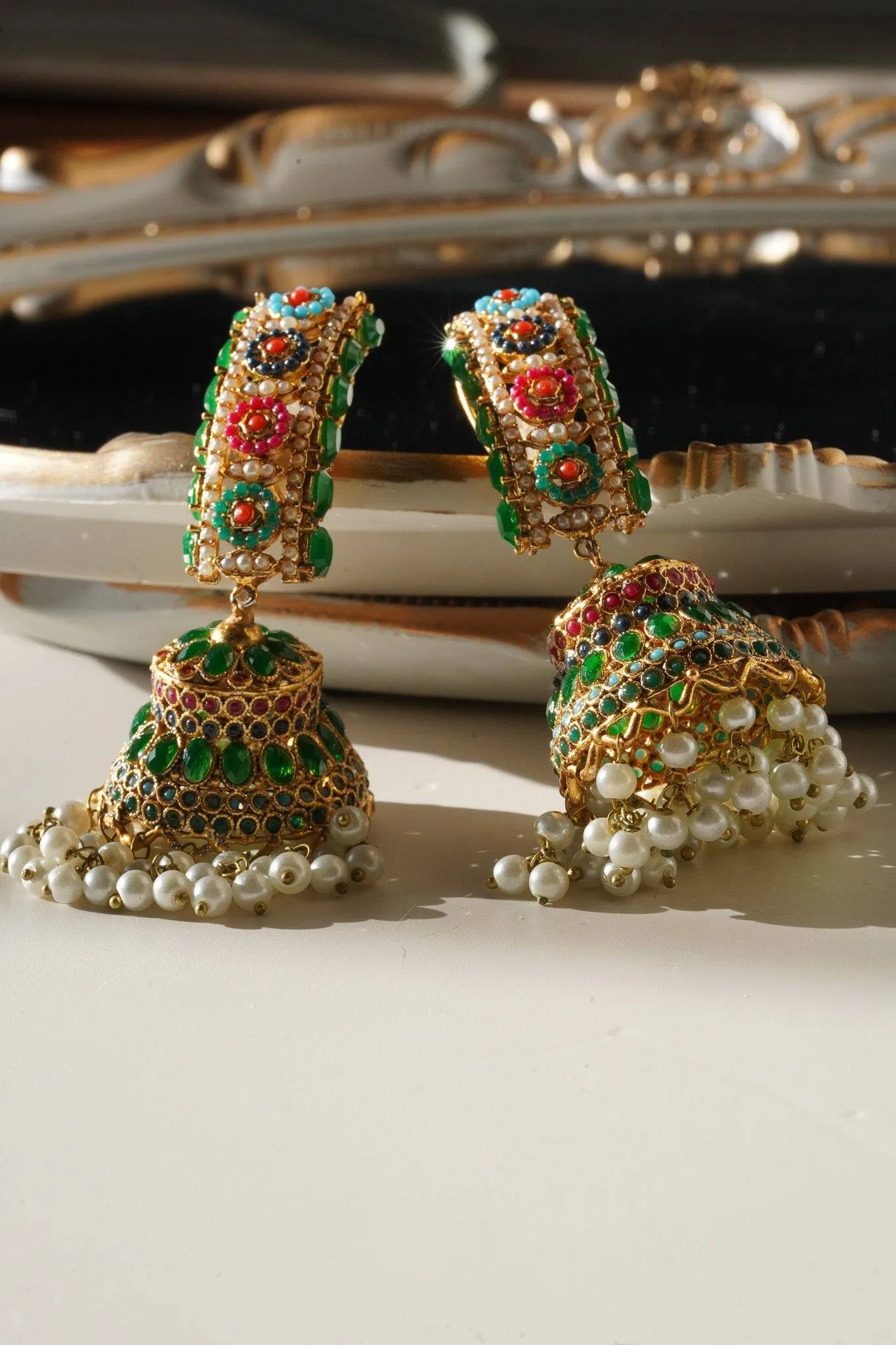 Roya - Jhumka Earrings