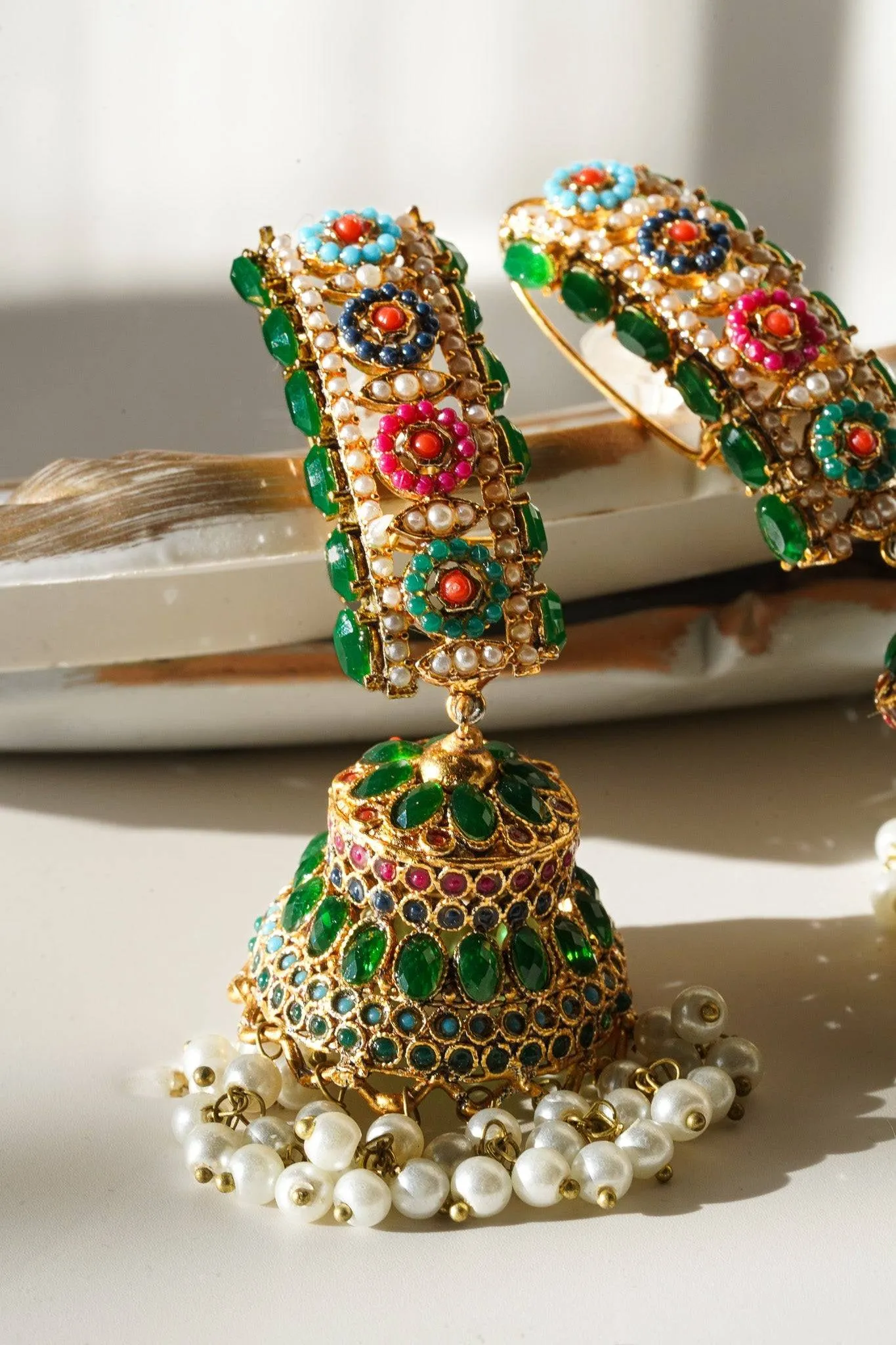 Roya - Jhumka Earrings