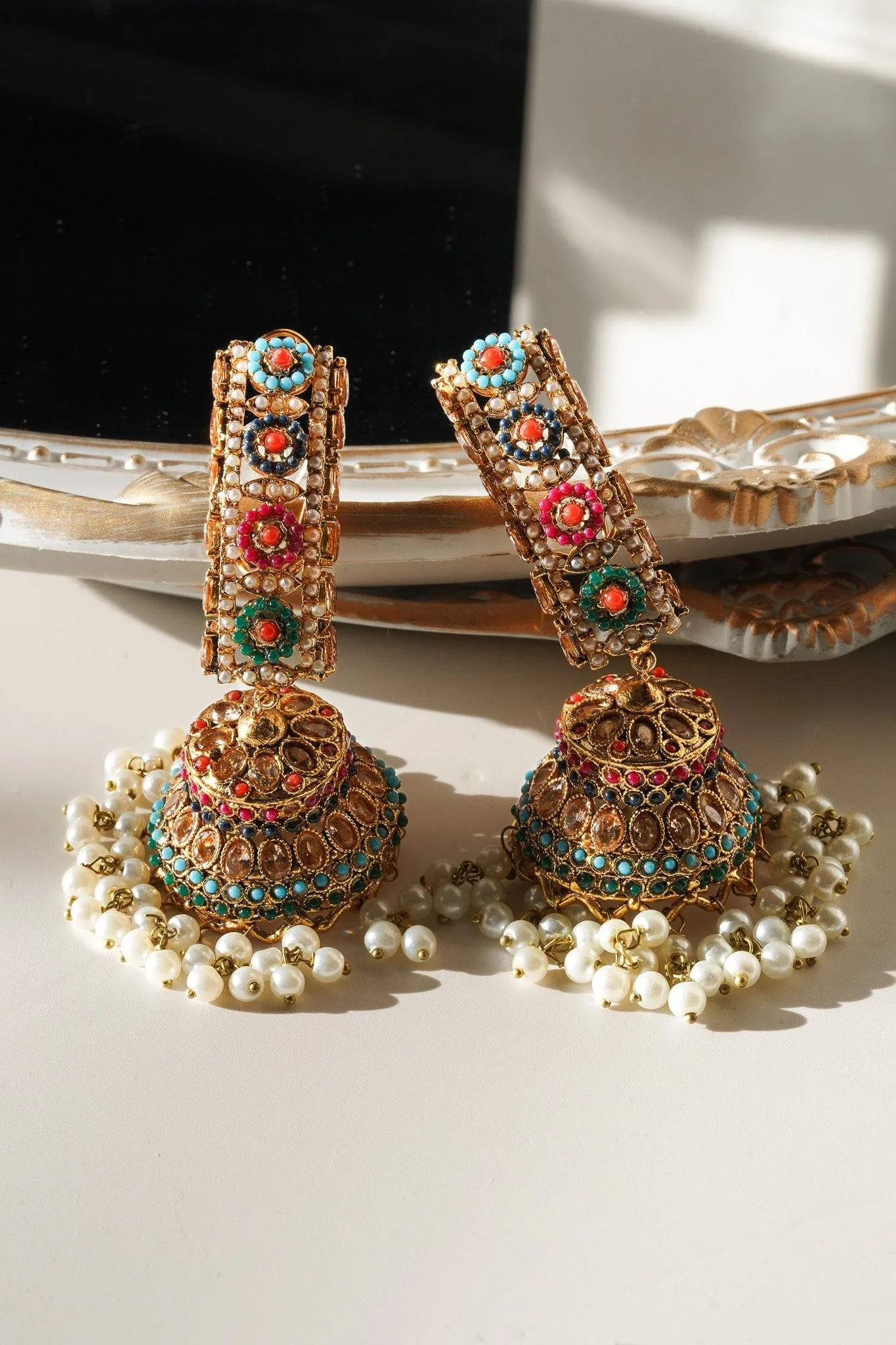 Roya - Jhumka Earrings