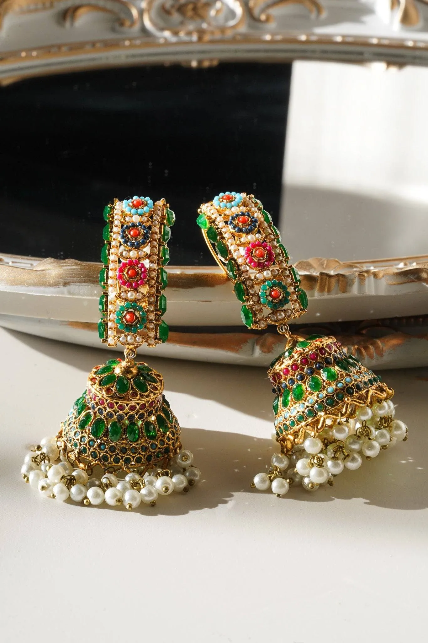 Roya - Jhumka Earrings