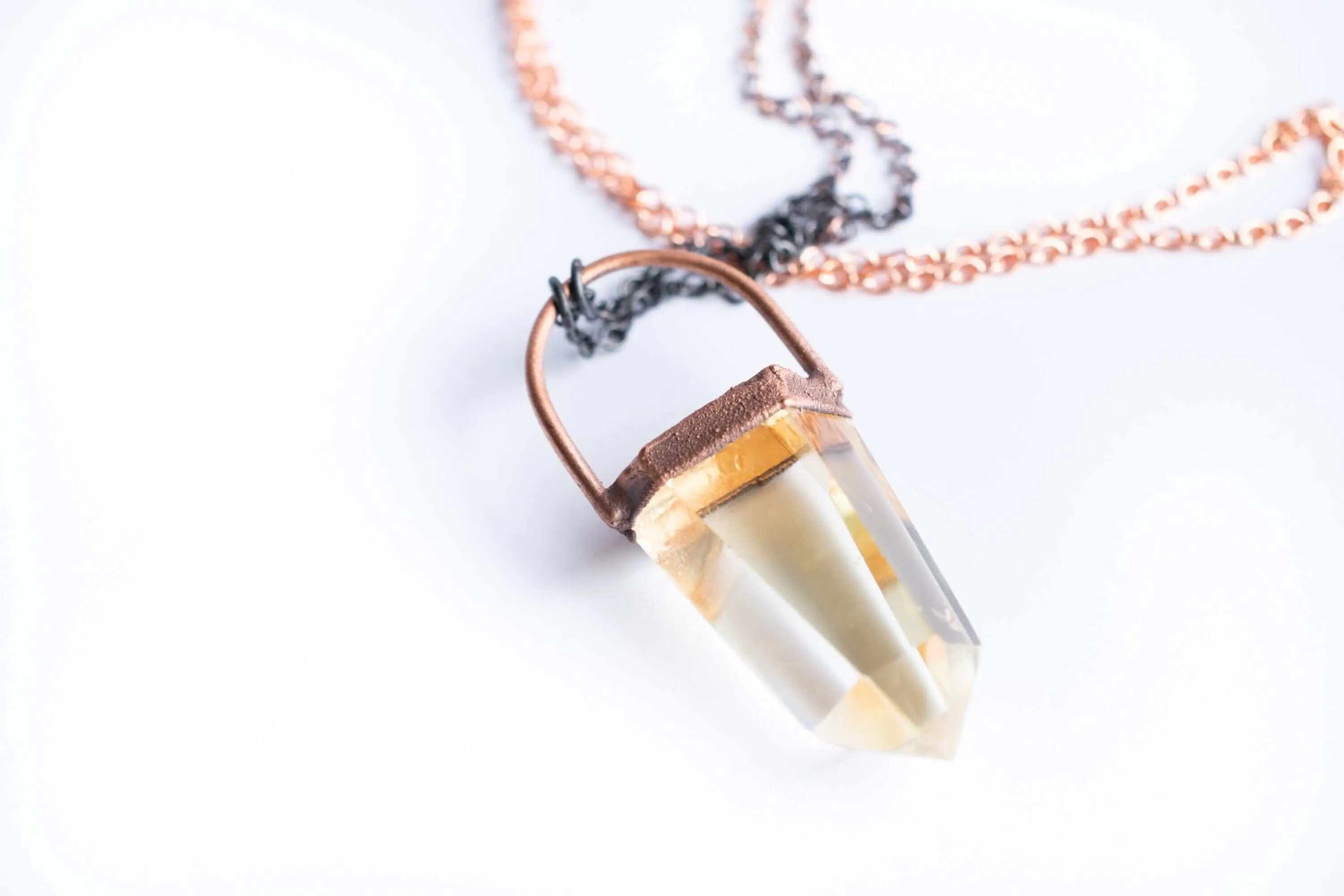 SALE Citrine Necklace | Citrine Jewelry