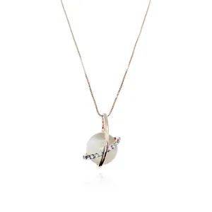 Simulated Moonstone Necklace