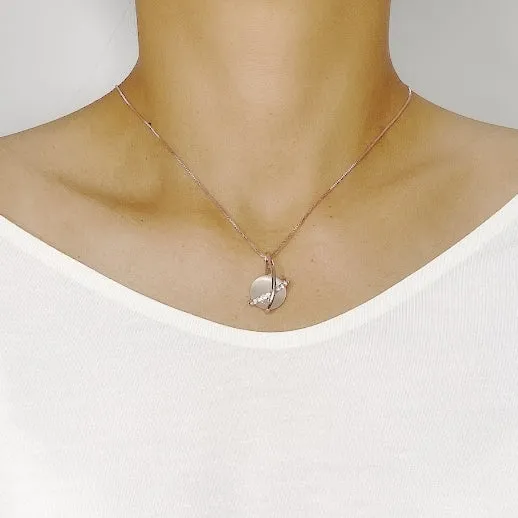 Simulated Moonstone Necklace