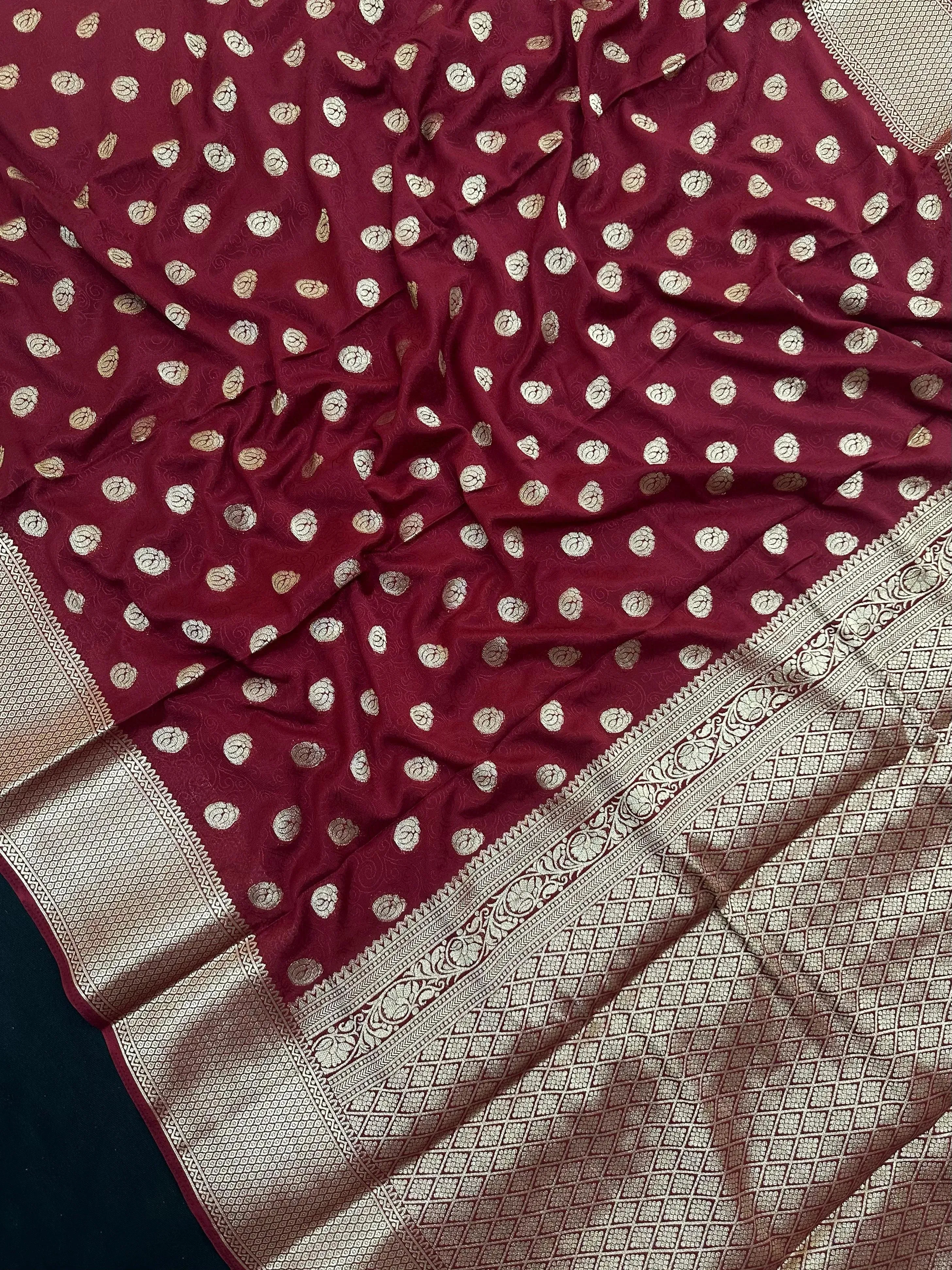 Stunning Binny Crepe Semi  Silk Saree – Perfect for Regular  Wear Fashion