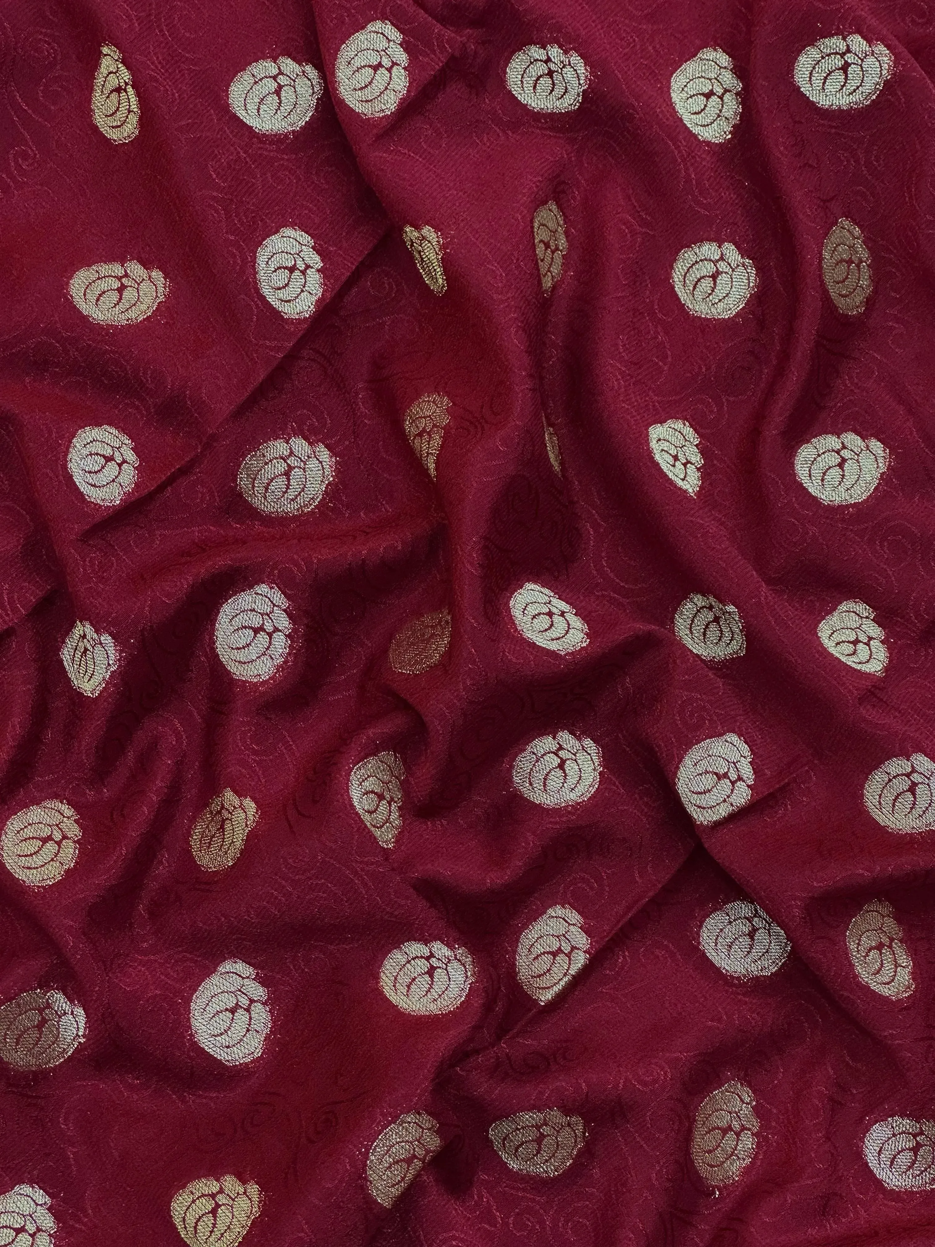 Stunning Binny Crepe Semi  Silk Saree – Perfect for Regular  Wear Fashion