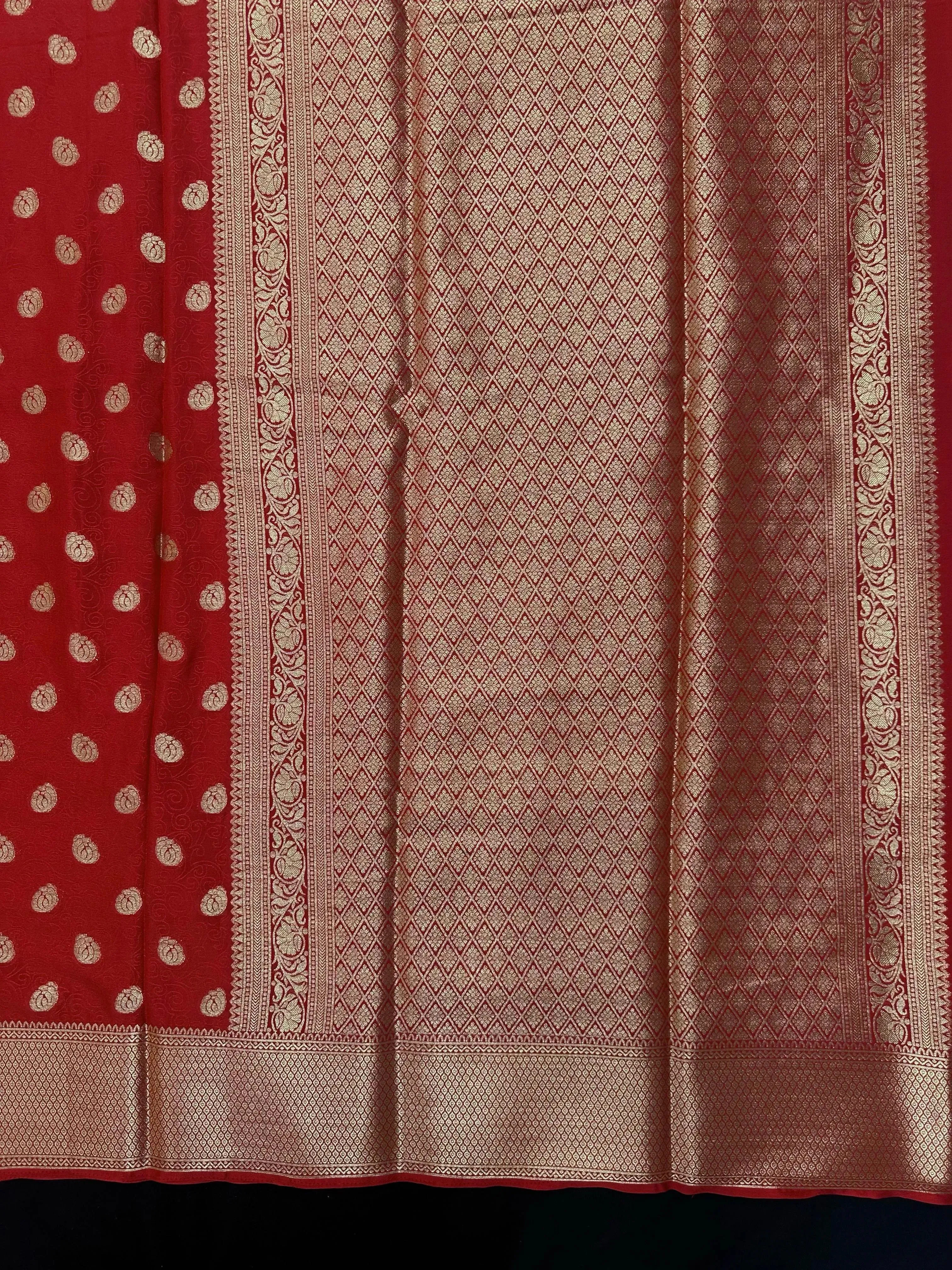 Stunning Binny Crepe Semi  Silk Saree – Perfect for Regular  Wear Fashion