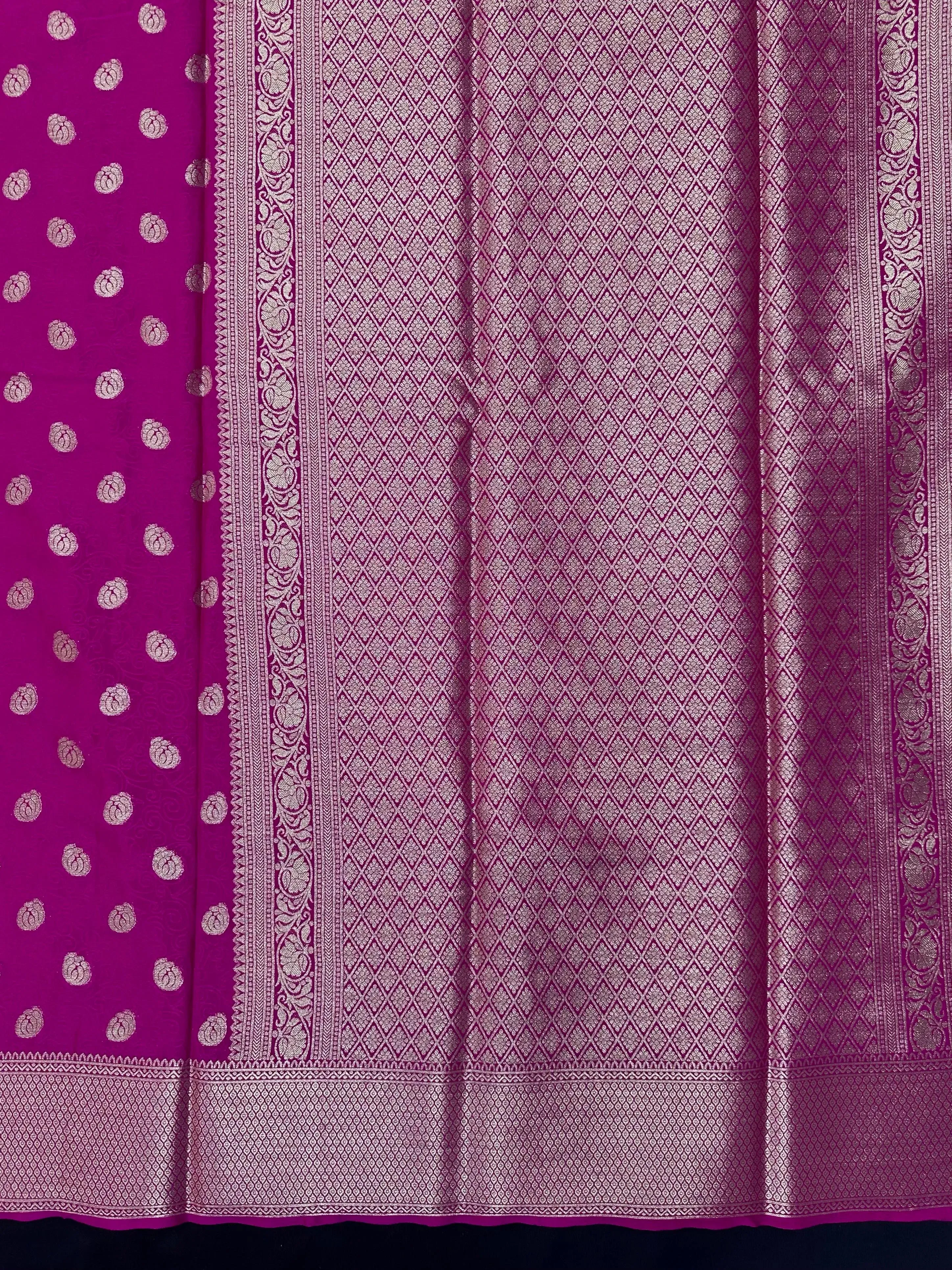 Stunning Binny Crepe Semi  Silk Saree – Perfect for Regular  Wear Fashion