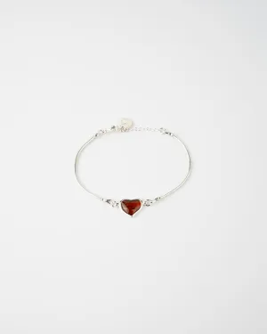 Subtle Heart Bracelet