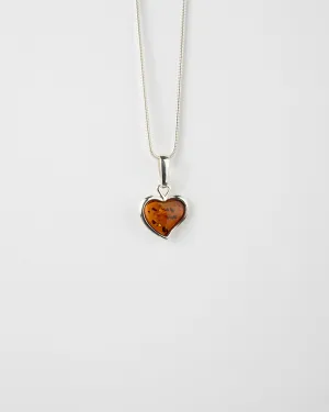 Subtle Heart Pendant Necklace