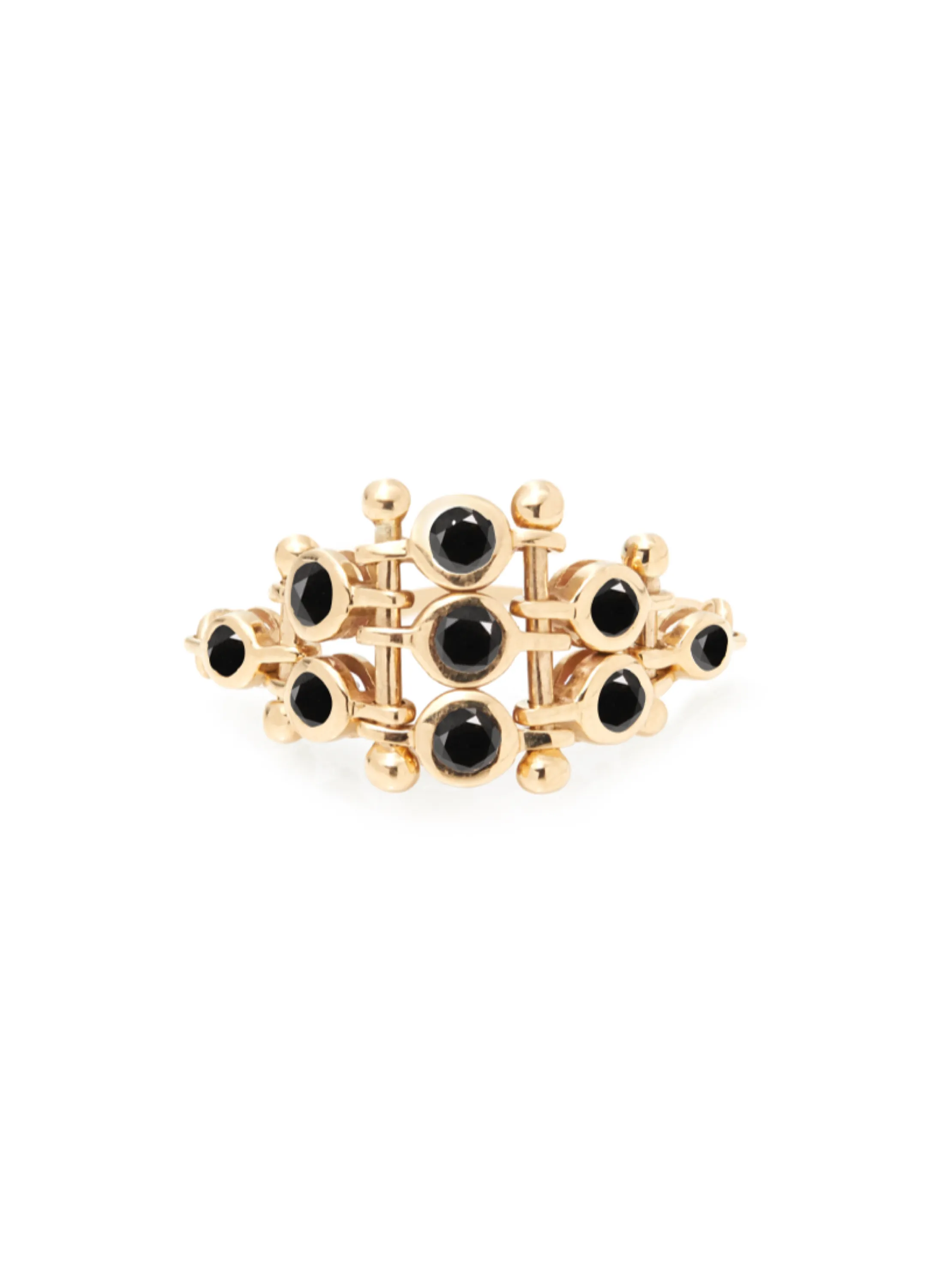 The Black Diamond Diadem Ring