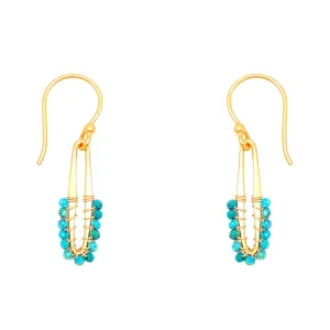 Verona Earrings - Turquoise