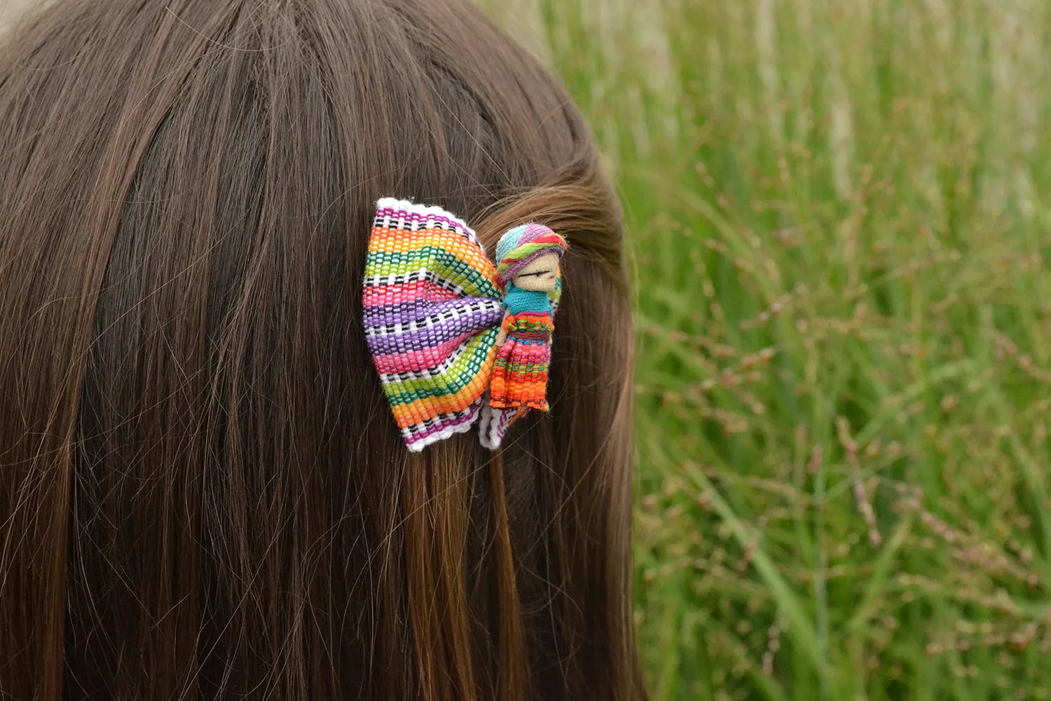 Worry Doll Barrette Set